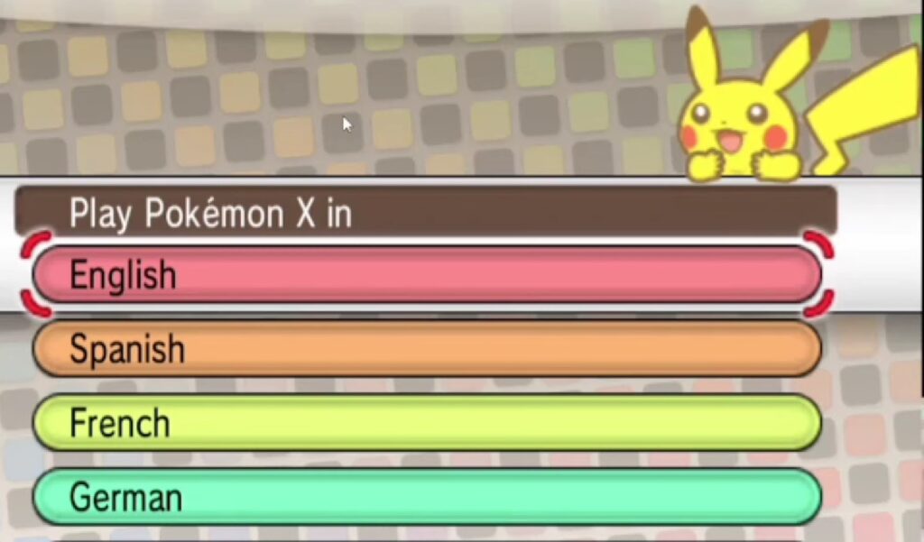 Pokemon X en el emulador de Citra